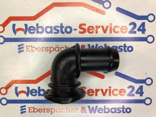 Штуцер Webasto Thermo Top Evo 90° Ø18мм 1302254C 1322833A 1K0819205A